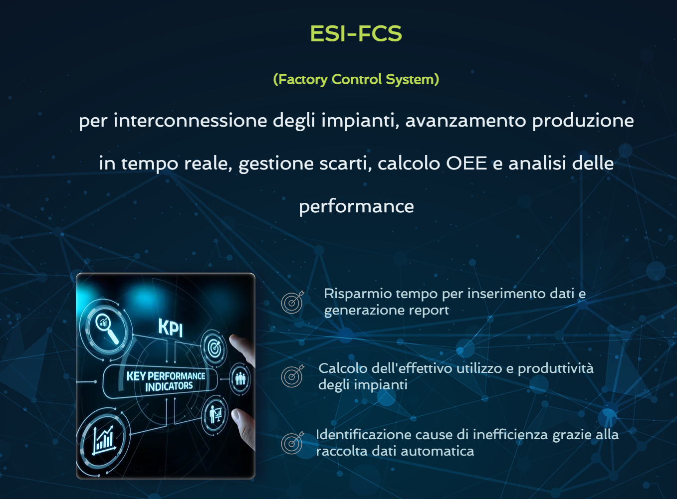 ESI-MES: La suite modulare per ottimizzare la produzione 01