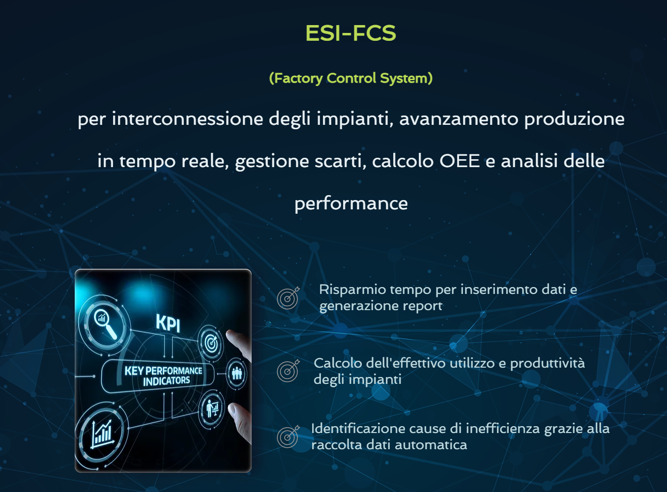 ESI-MES: La suite modulare per ottimizzare la produzione